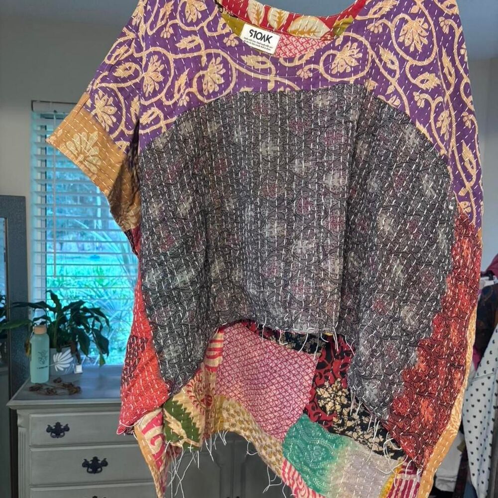 S1OAK Women's Multi KanthaTop - Picture 4 of 6